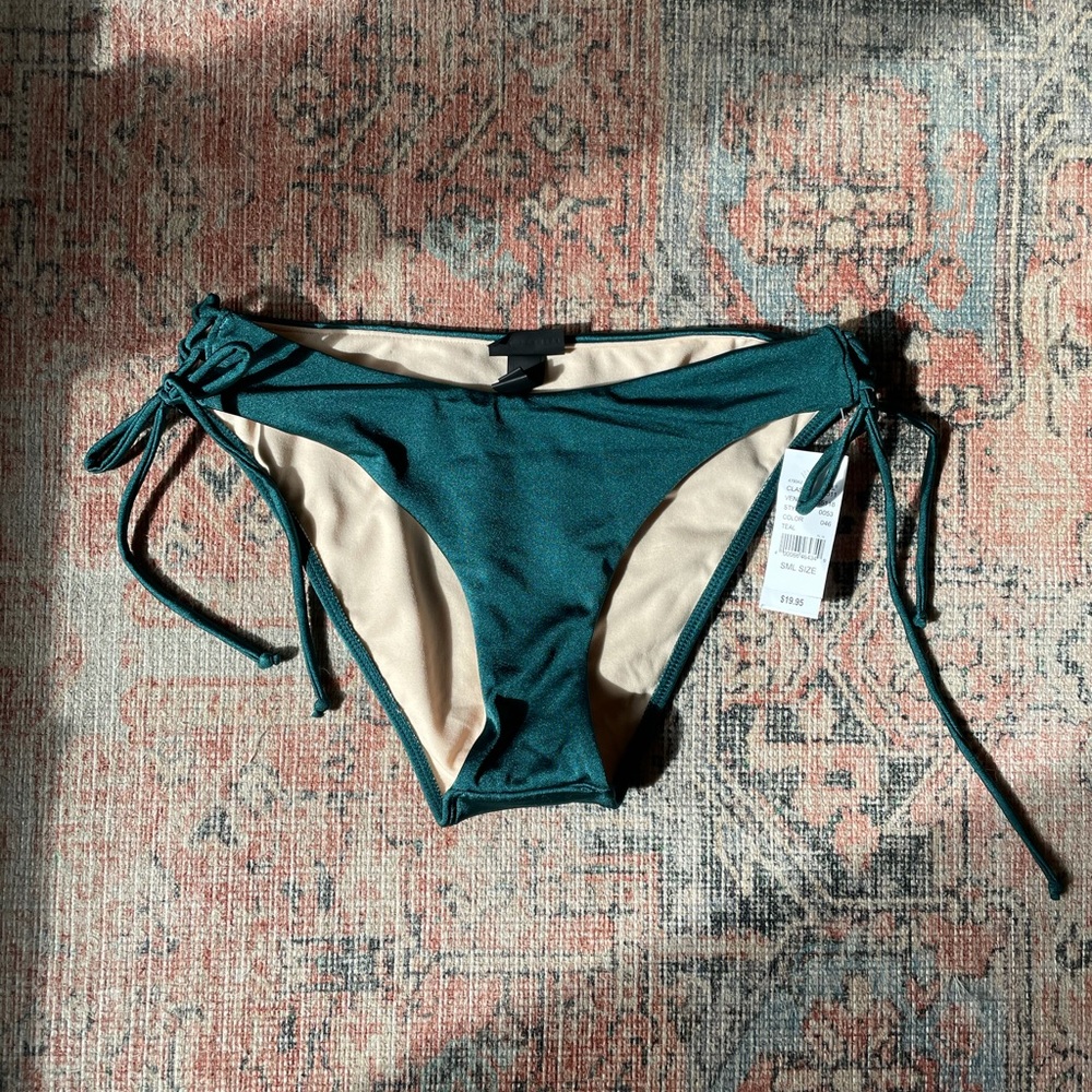 Teal bikini bottoms